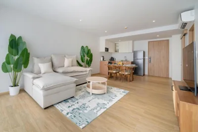 Familienapartment mit einem Schlafzimmer — Laguna Beachside residences apartamens, walking distance to the sea